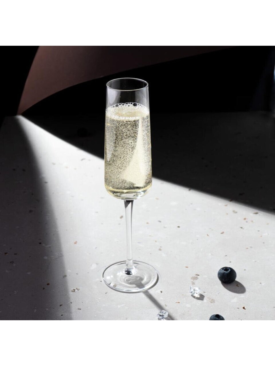 Бокал для шампанского, 210 мл, стекло, 4 шт, Billibarri, Lalin, 900-142