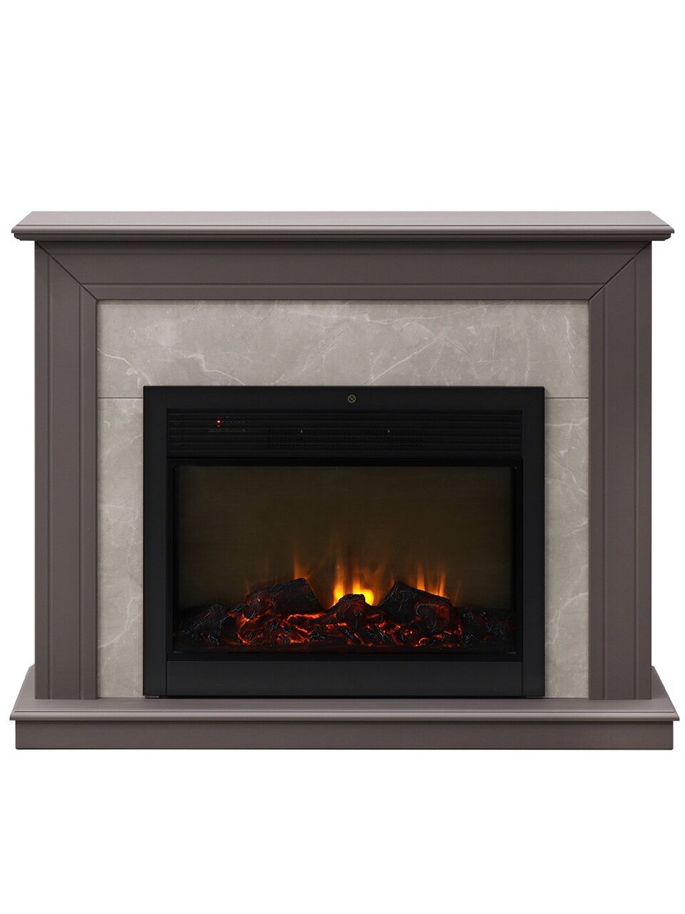 Электрокамин RealFlame, Dastin 26 GR, грей софт, Moonblaze DELUX, эксклюзив