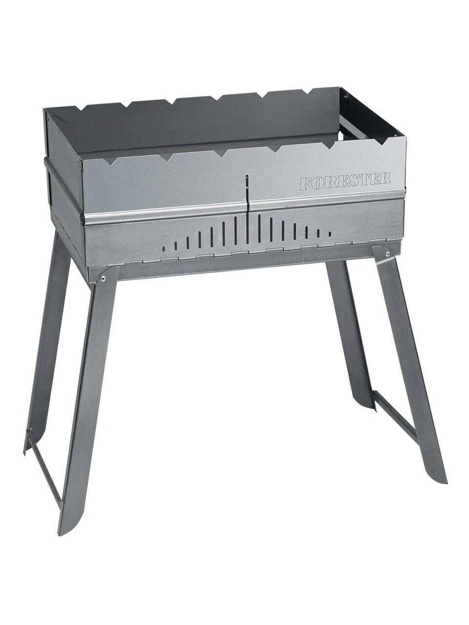 Мангал 460х300х540 мм, 0.9 мм, в чемодане, Forester, ВВС-781С