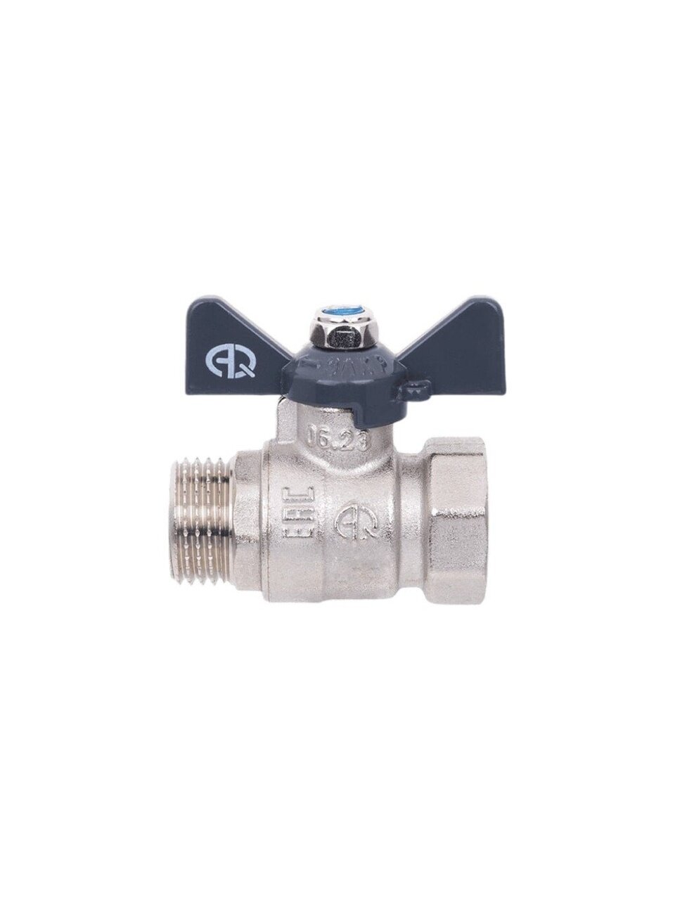 Кран для воды, 1", г-ш, ручка-бабочка, 1160, AquaLink