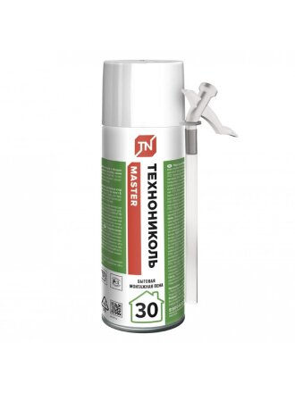 Пена монтажная Технониколь, Master, бытовая, 30 л, 520 мл, всесезонная, 060018