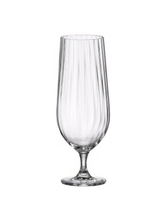 Бокал для пива, 470 мл, стекло, 2 шт, Bohemia, Columba optic, 91L/1SI81/0/00000/470-264