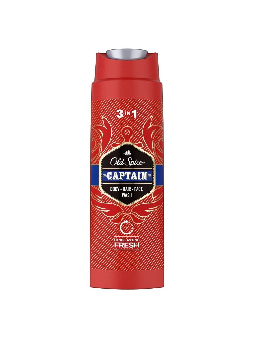 Гель для душа и шампунь Old Spice, 3 в 1 Captain, для мужчин, 250 мл