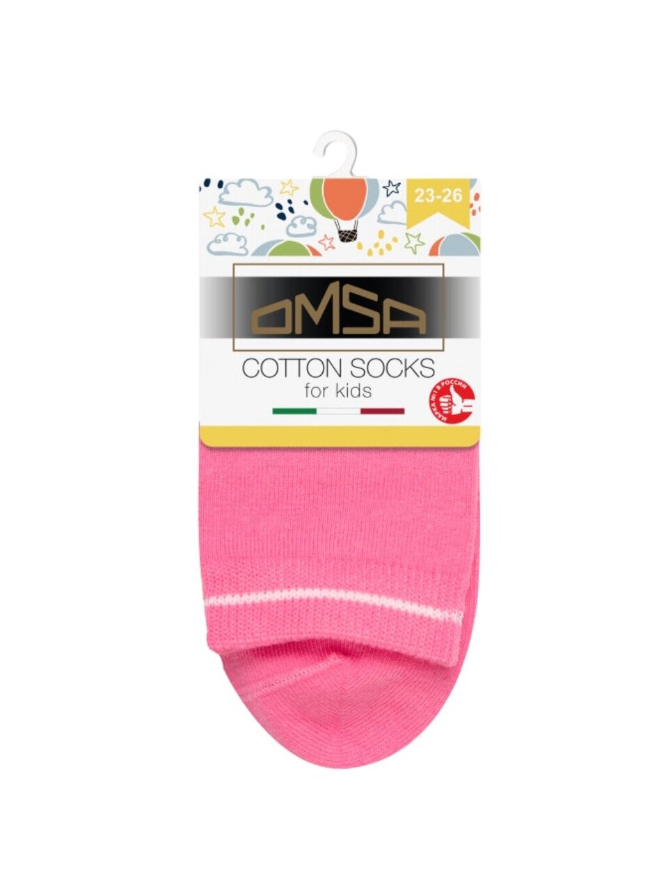Носки детские Omsa, Calzino, розовые, 27-30, 21P61
