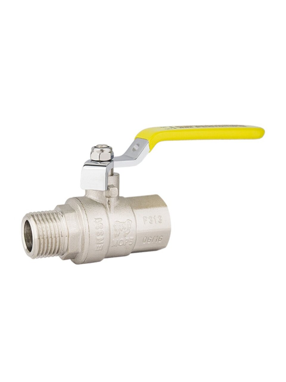 Кран для газа г-ш, 3/4", ручка, ProFactor