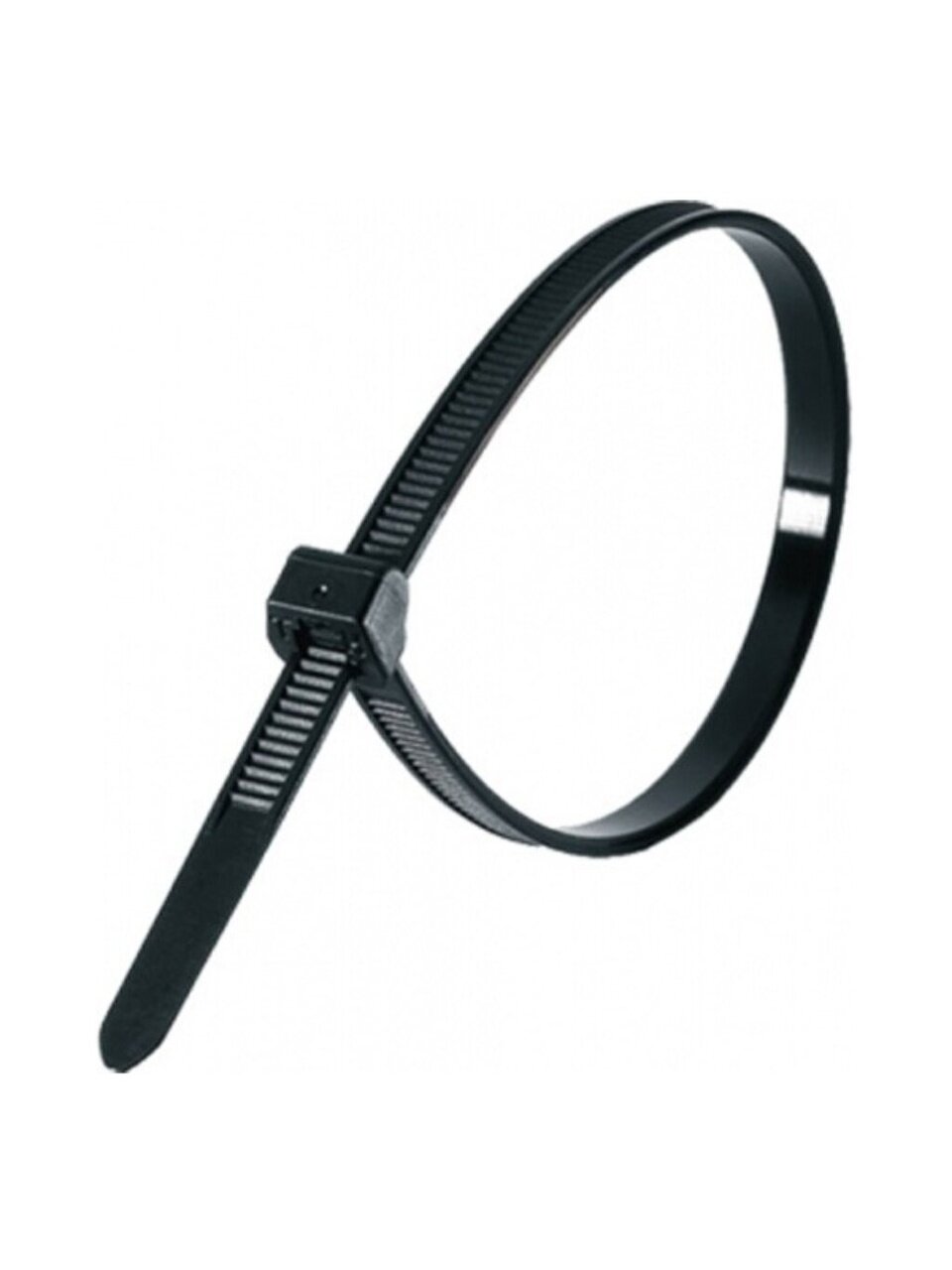 Хомут стяжной кабельный, 3.6х250 мм, нейлон, 100 шт, Smartbuy, SBE-CT-36-250-b