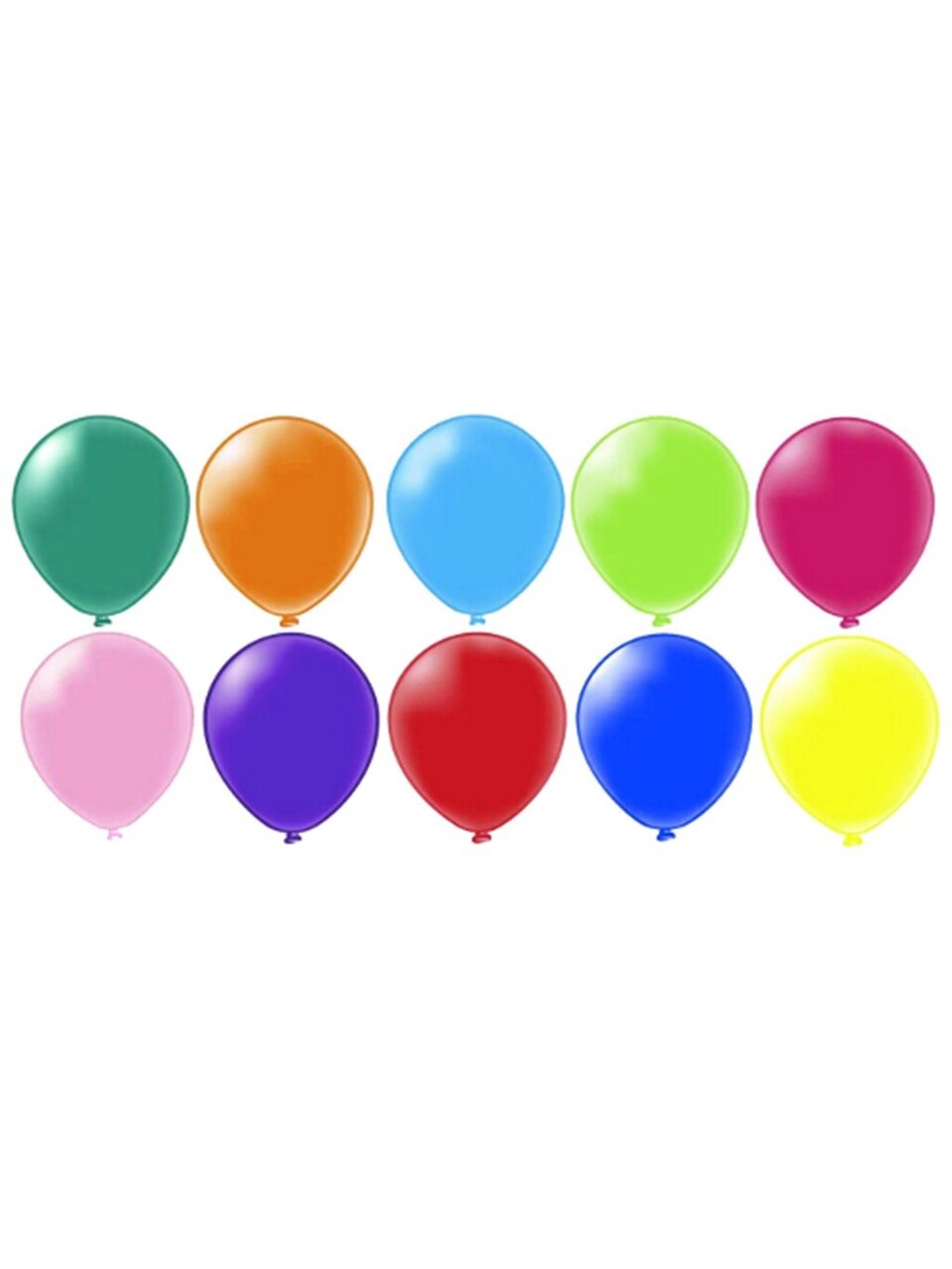 Набор шаров Пастель, 25 см, 10 шт