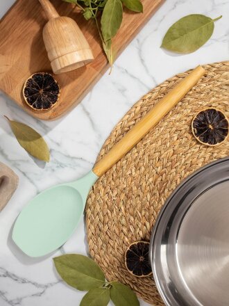 Лопатка кулинарная силикон, навеска, Daniks, Freshness, CL04632BC13