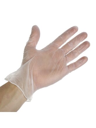 Перчатки винил, одноразовые, размер L, 10 шт, универсальный, Марья Искусница