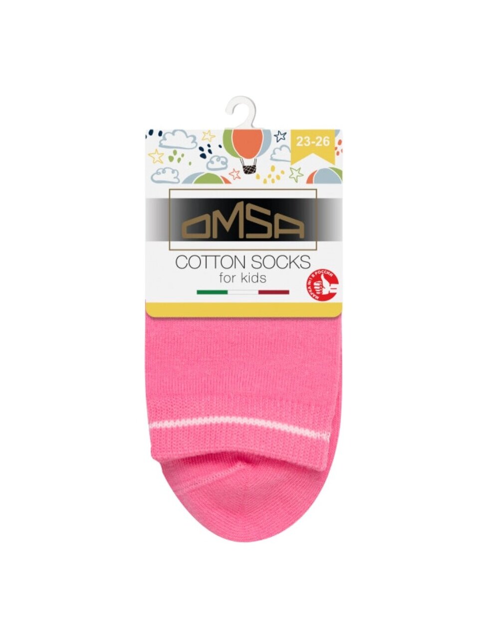Носки детские Omsa, Calzino, розовые, 19-22, 21P61