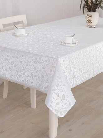 Клеенка Silvano, Жемчуг, 1.37х20 м, ПВХ на тканевой основе, ZG-6262A