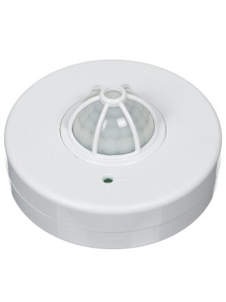 Датчик движения потолочный, 1100 Вт, 5-480 с, 2-8 м, 120°, 360 °, IP33, 5+ лк, TDM Electric, ДДП-01, SQ0324-0004