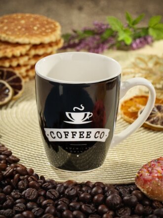 Кружка керамика, 360 мл, Y4-8065, в ассортименте