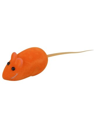 Игрушка-пищалка для кошек, MultiDom, Мышка, 13х2х3 см, в ассортименте, VL40-100