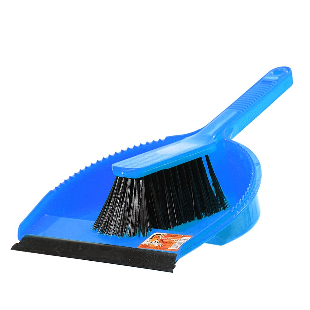Набор для уборки Svip Лаура (щетка, совок) синий SV3026