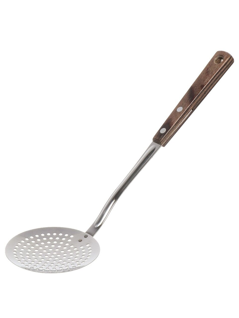 Шумовка нержавеющая сталь, 35.4 см, навеска, Tramontina, Polywood, 21156/190-TR