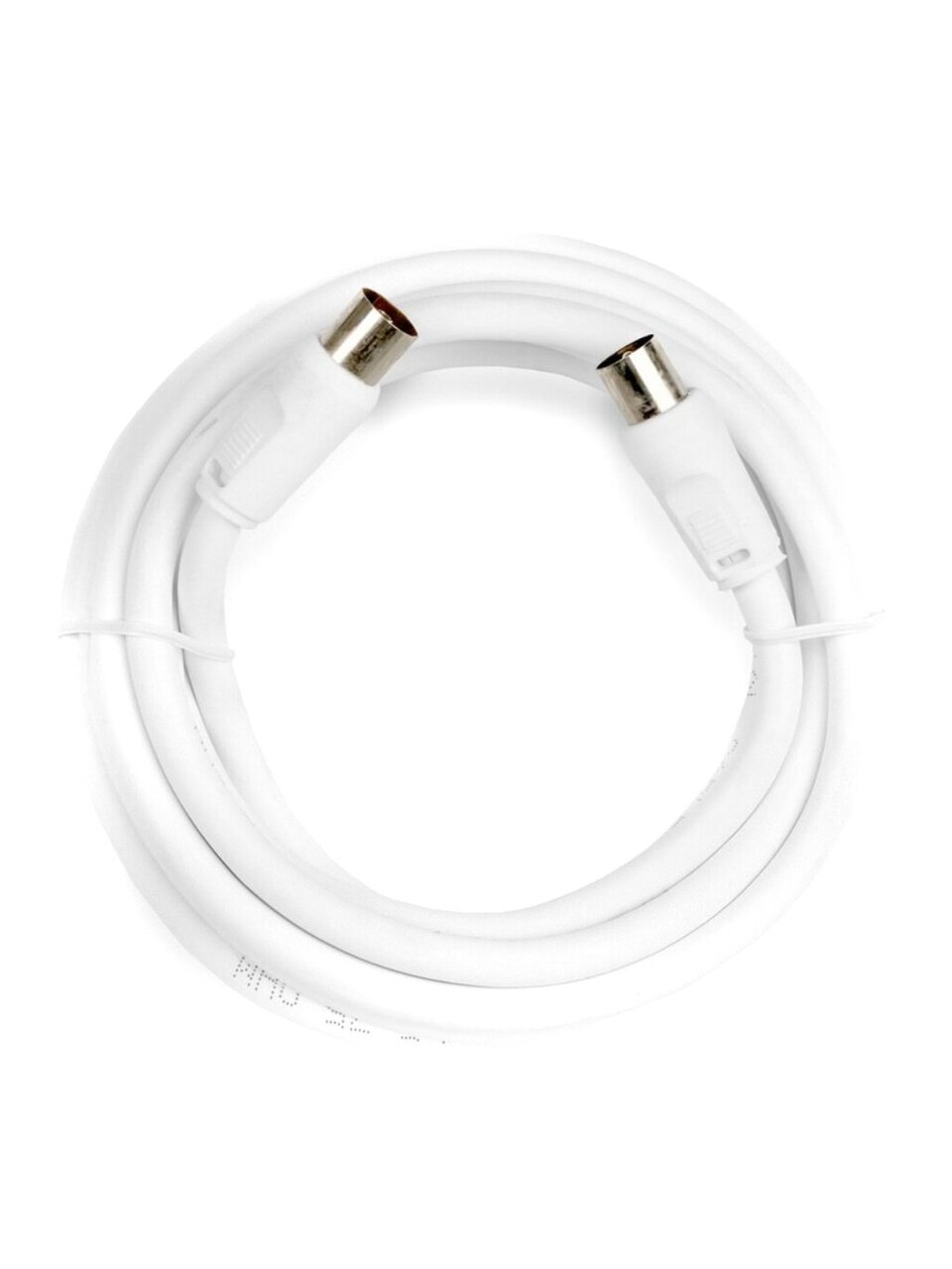 Кабель антенный, 3 м, разъемы M-F, белый, Smartbuy, K-TV233-60