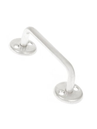 Ручка-скоба БелТИЗ, РС 100-2, белая, металл