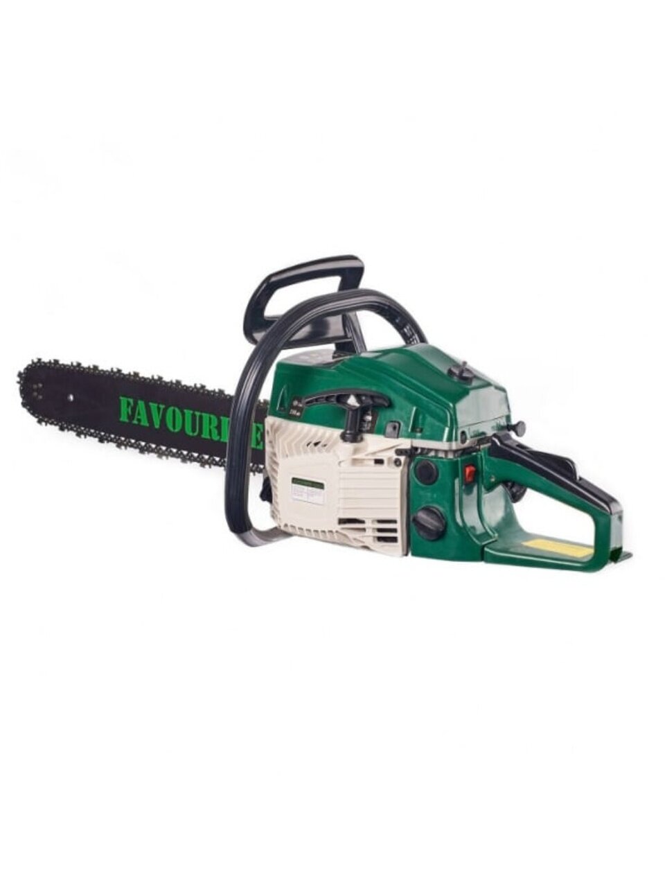 Пила цепная бензиновая, Favourite, 2.72 л.с., 2000 Вт, длина шины 45 см, шаг цепи 0.325 дюйм, 72 звена, GC 2200/18