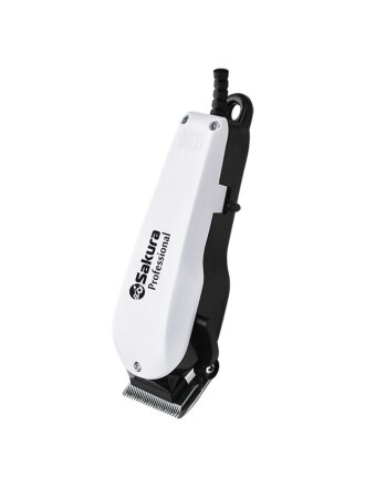 Машинка для стрижки Sakura, SA-5112W Professiоnal, сетевая, 10 Вт, белая