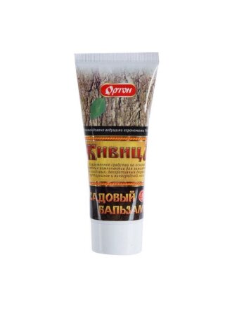 Садовый бальзам для заживления ран и срезов деревьев, 110 г, тюбик, Живица