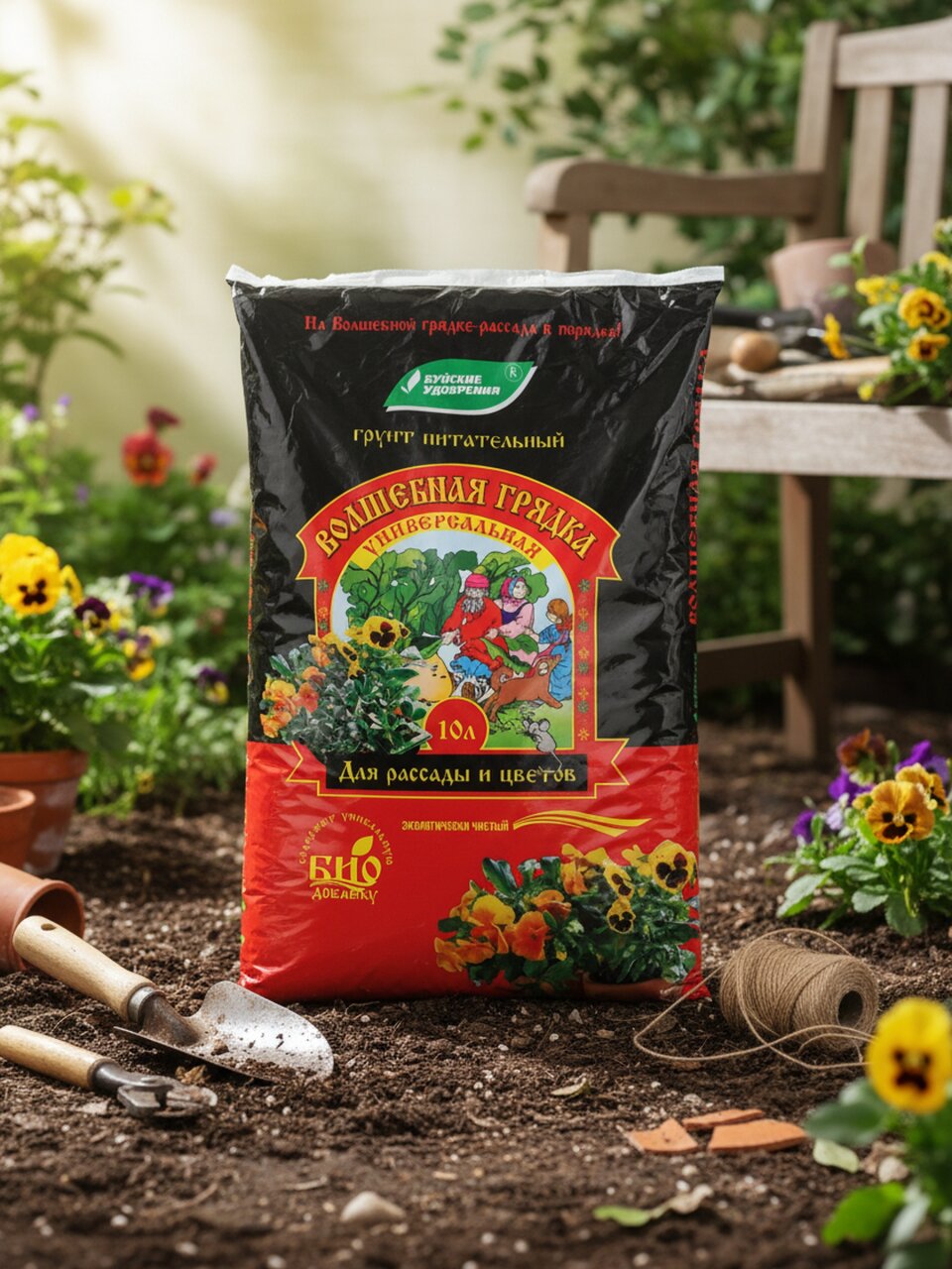 Грунт Универсальный, 10 л, БХЗ