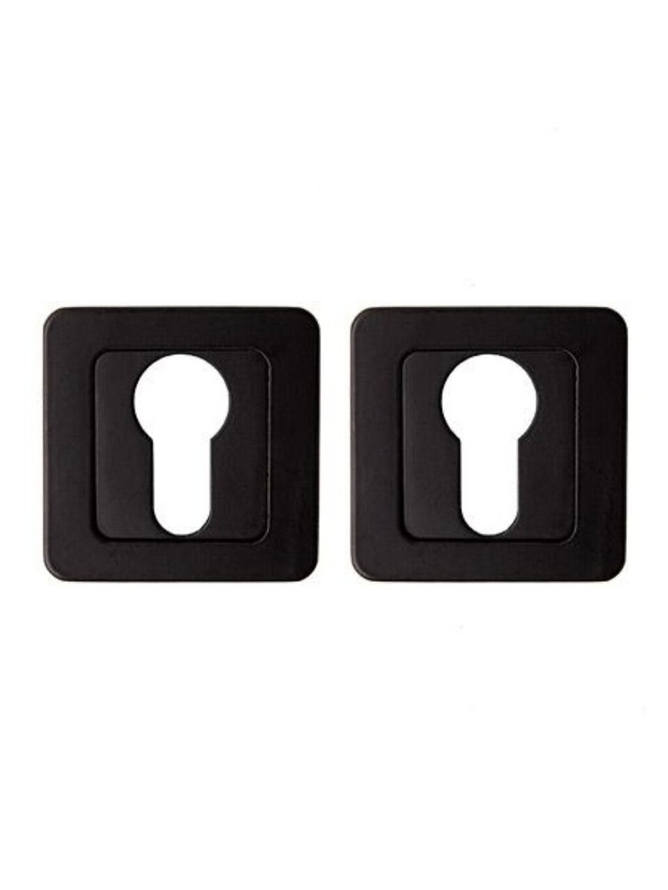 Накладка цилиндровая, Code Deco, DP-C-22-BLM Апекс, черная, 28241