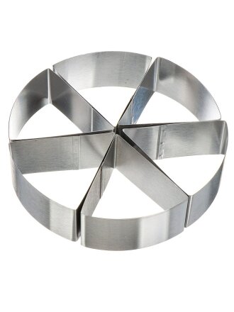 Форма для запекания сталь, 6 шт, 20х4.5 см, круглая, Y4-6407