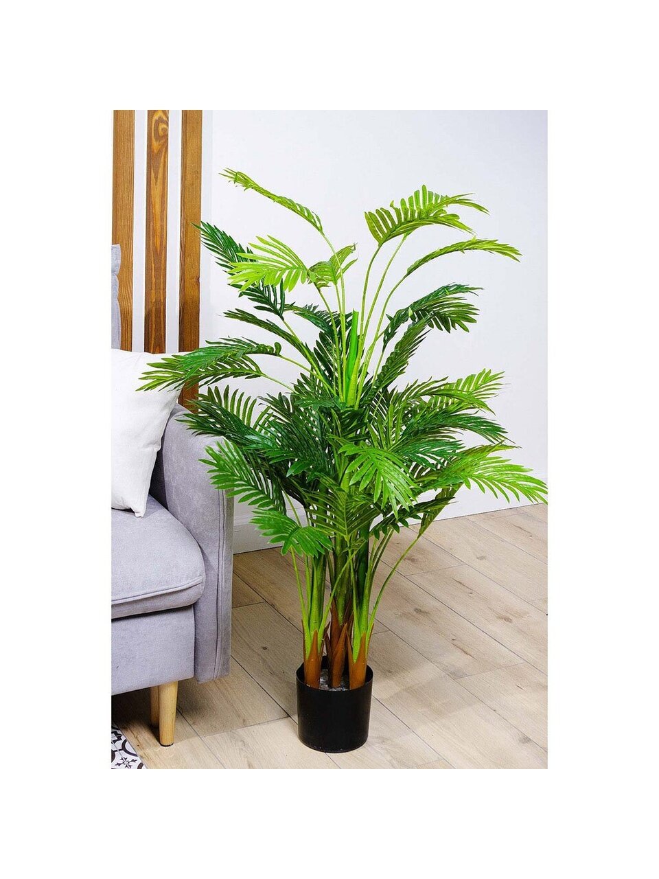 Дерево искусственное декоративное Пальма, в кашпо, 120 см, Y4-3402