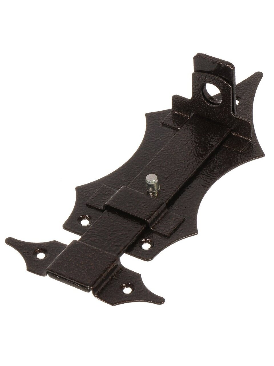 Задвижка дверная задвижка, с проушиная, ригель квадратный, Секрет-Киров, 180 мм, ЗД-14, 14 005, антик медь