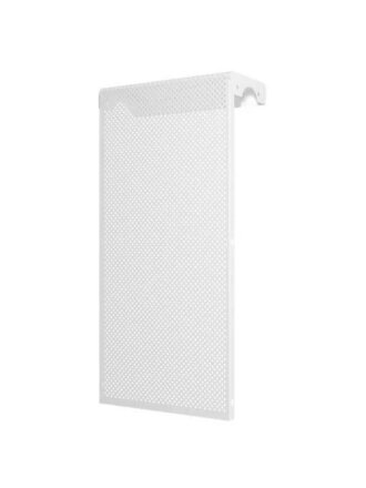 Экран для радиатора, металл, 390х610 мм, белый, ERA, 4 ДМЭР перф