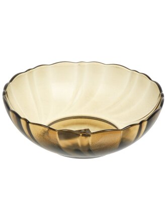 Салатник стекло, круглый, 20х6 см, 0.9 л, Alta Marea, 62195-01, дымчатый