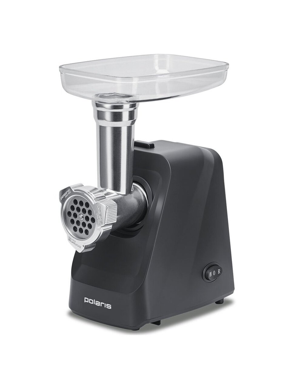 Мясорубка электрическая Polaris, PMG 1855, 1800 Вт, 2 кг/мин, пластик, черная