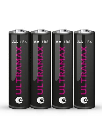 Батарейка ФАZА, АА (LR6, 15A), Ultra Max, щелочная, 1.5 В, блистер, 4 шт, 5043022