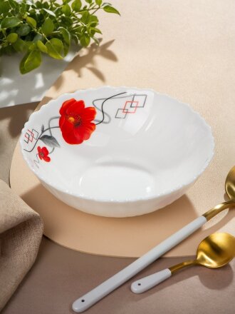 Салатник стеклокерамика, круглый, 15 см, 0.44 л, Марсель, TW60