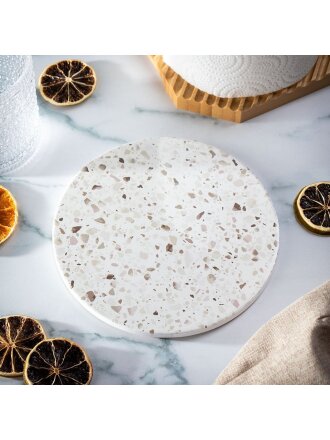 Подставка под горячее, керамика, круглая, 16 см, Камень, Y4-6665