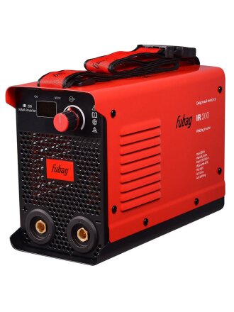 Сварочный аппарат инверторный, Fubag, IR 200, 8.1 кВт, 200 А, электрод