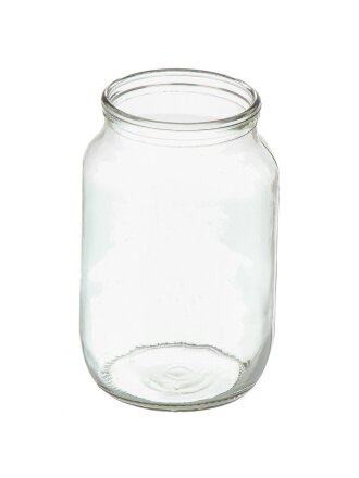 Банка для консервирования стекло, 1 л, Каменский стеклянный завод, I-82-1000