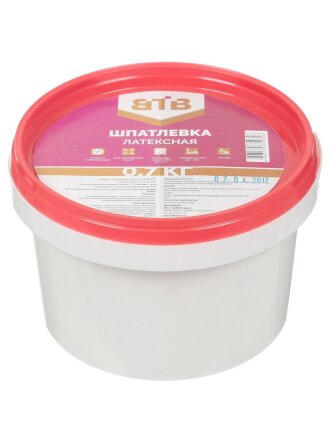 Шпатлевка ВТВ, латексная, 0.7 кг