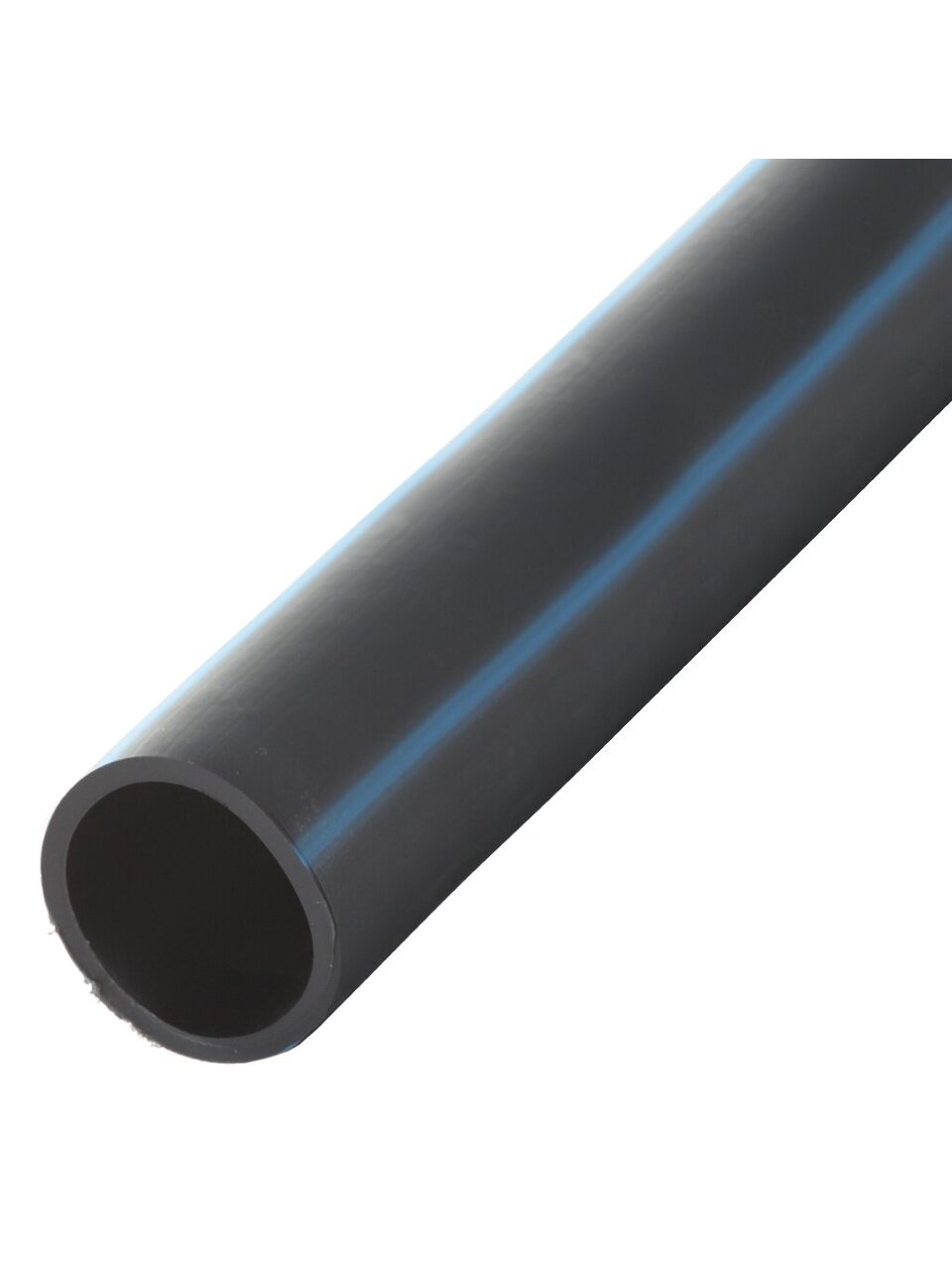 ПНД труба d32х3 мм, питьевая с синей полосой, 100 м, Cyklon, ПЭ100