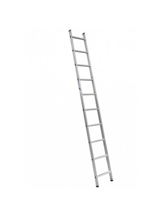 Лестница приставная, 1 секция, 10 ступеней, алюминий, 2.79 м, 150 кг, Alumet, 5110