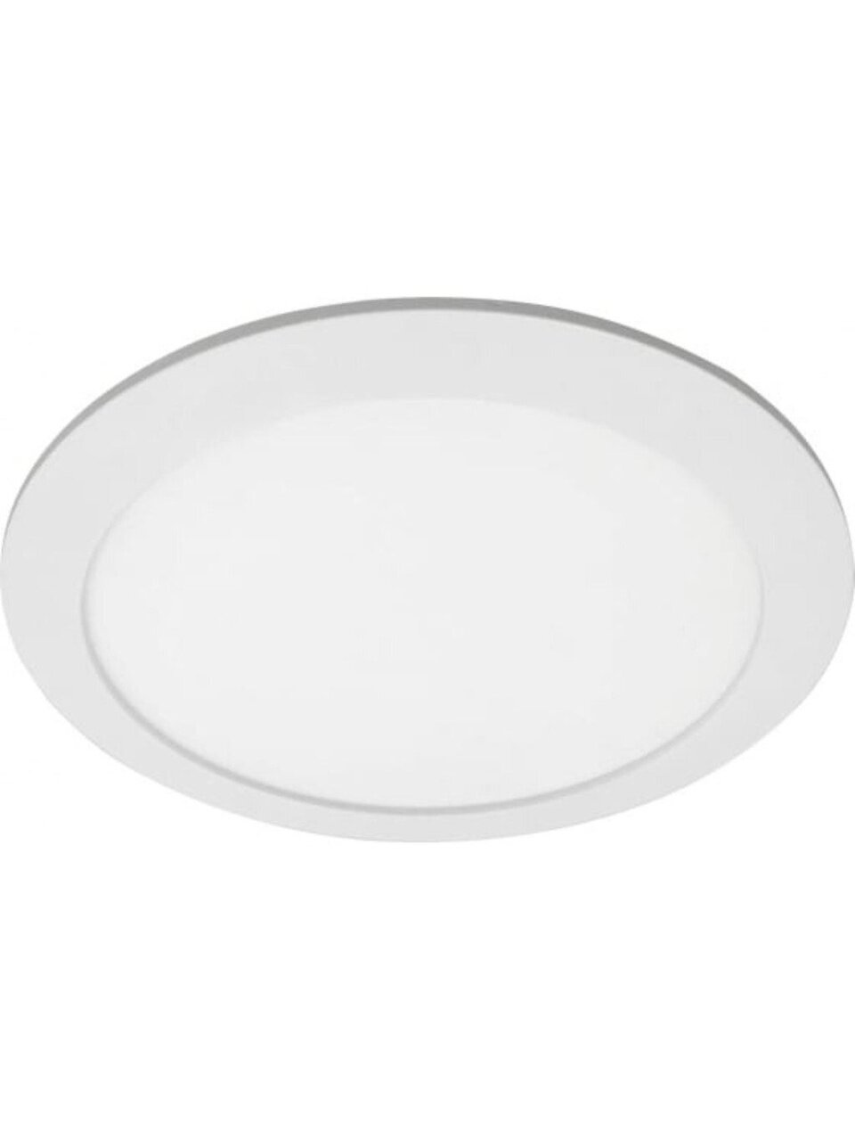 Светильник встраиваемый светодиодный, Ecola, 24 Вт, 4200 К, IP20, 21.6х21.6х2.6 см, нейтральный белый свет, 200В, даунлайт, DKRV24ELC