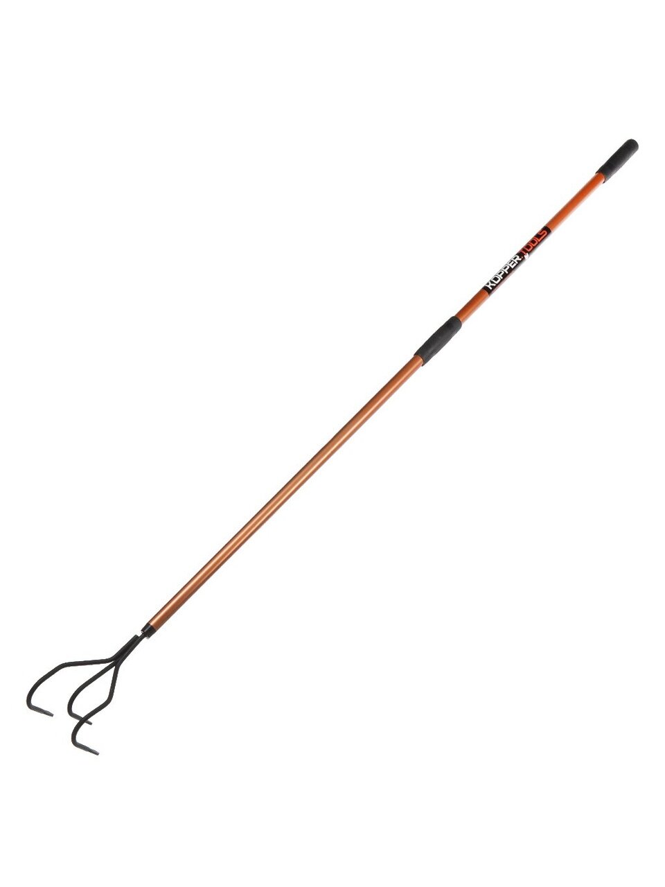 Культиватор ручной, садовый, дюралюминиевый черенок, Kopper Tools, Феникс, ФИ.014.000