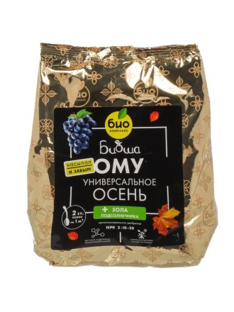 Удобрение Био-комплекс, ОМУ, осень, универсальное, 1 кг, Биоша