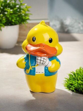 Копилка Утенок, 10х19 см, Y6-10636