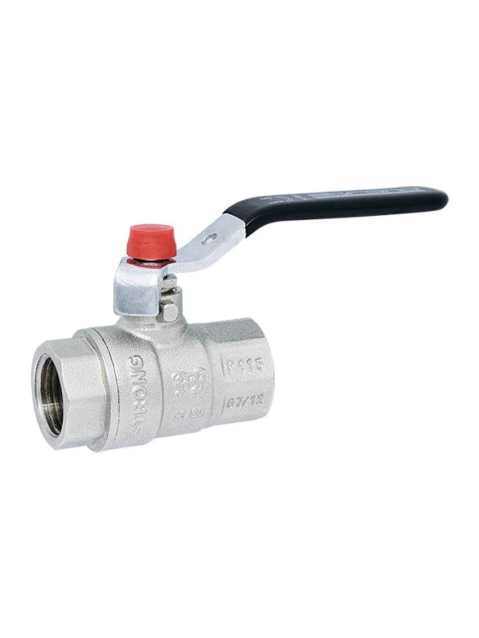 Кран для воды, 1/2'', г-г, ручка, Strong, ProFactor