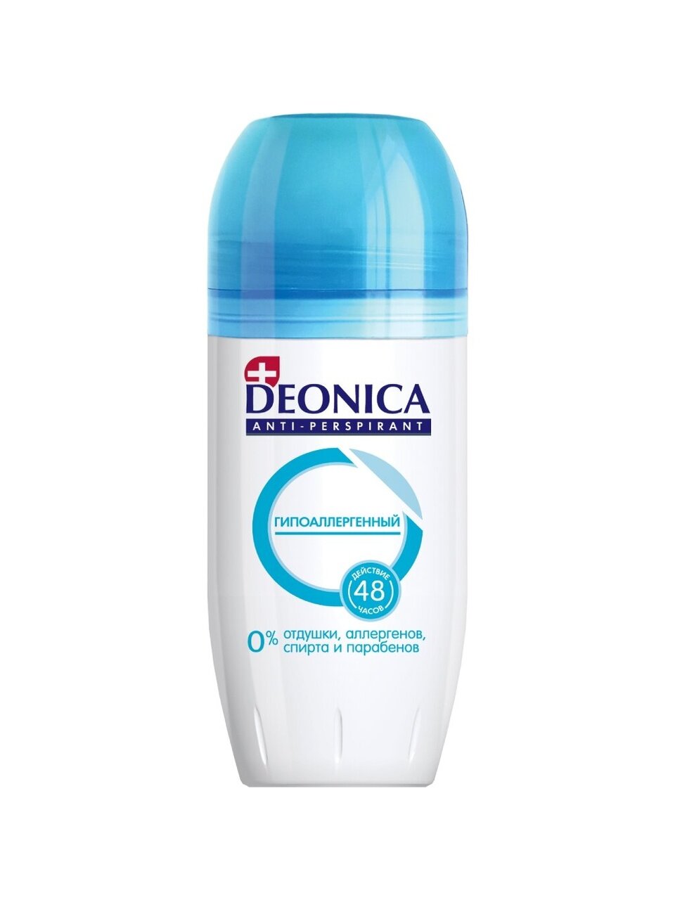Дезодорант Deonica, Гипоаллергенный, для женщин, ролик, 50 мл