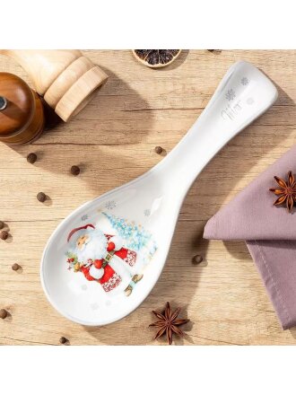 Подставка для ложки, доломит, 9х24.7 см, Daniks, Снежные забавы