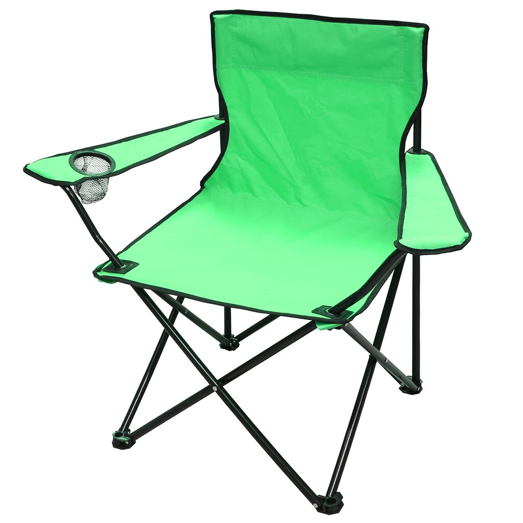 Стул-кресло 52х52х80 см, зеленое, ткань, LG7001-3
