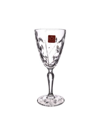 Бокал для вина, 230 мл, хрустальное стекло, 6 шт, RCR, Laurus, 56240